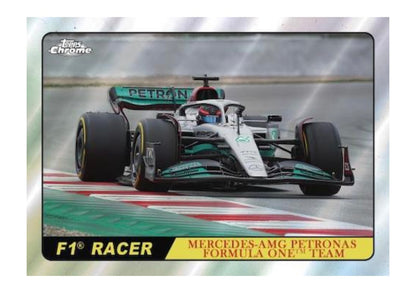 2022 Topps Chrome Formula 1 Hobby Cards - 1 Box /18 Packs