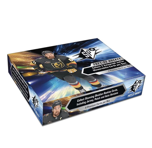2021-22 Upper Deck SPx Hobby Hockey Box - Pro League Sports Collectibles Inc.