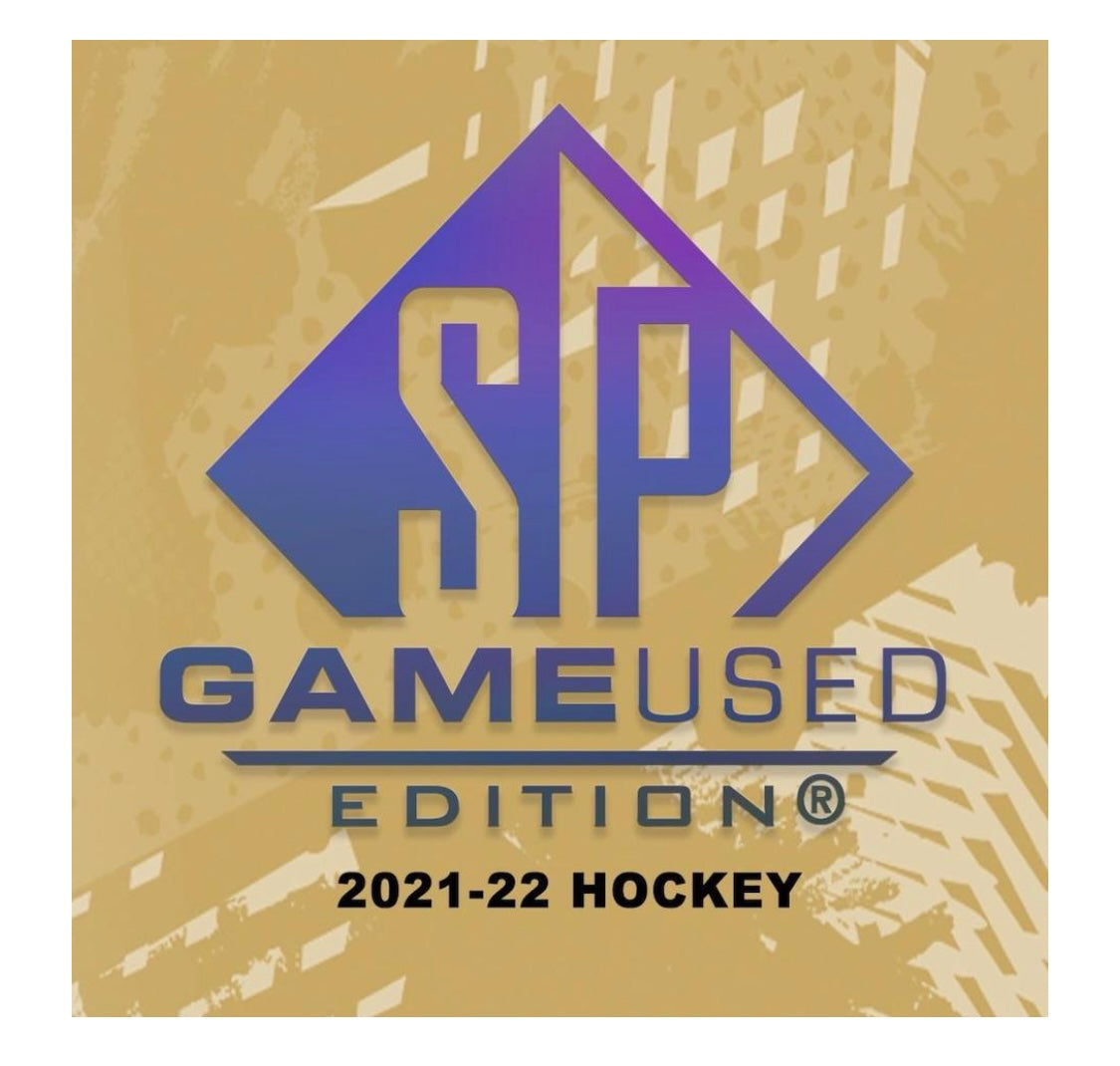 2021-22 SP Game Used Hockey Cards Hobby Box - Pro League Sports Collectibles Inc.