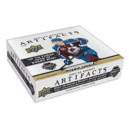 2021-22 Upper Deck Hockey Artifacts Hobby Box - Pro League Sports Collectibles Inc.