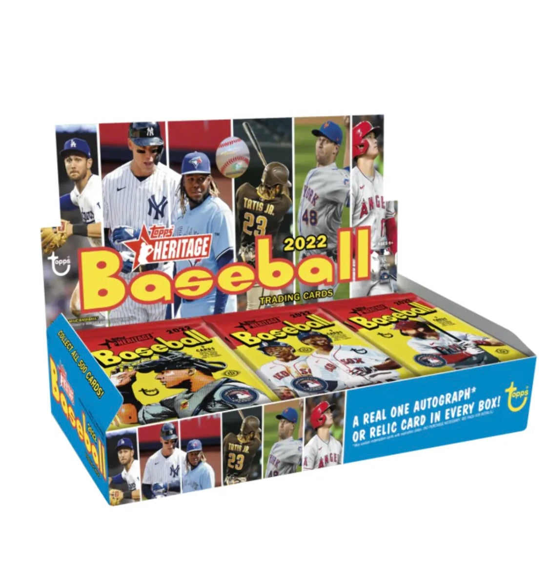 2022 Topps Heritage - Hobby Box - Pro League Sports Collectibles Inc.