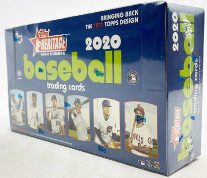 2020 Topps Heritage High Number - Hobby Box - Pro League Sports Collectibles Inc.