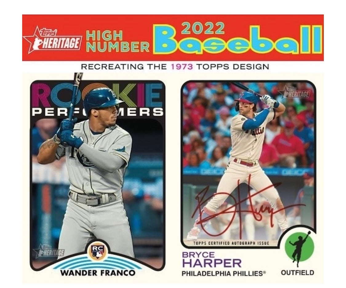 2022 Topps Heritage High Number - Hobby Box - Pro League Sports Collectibles Inc.