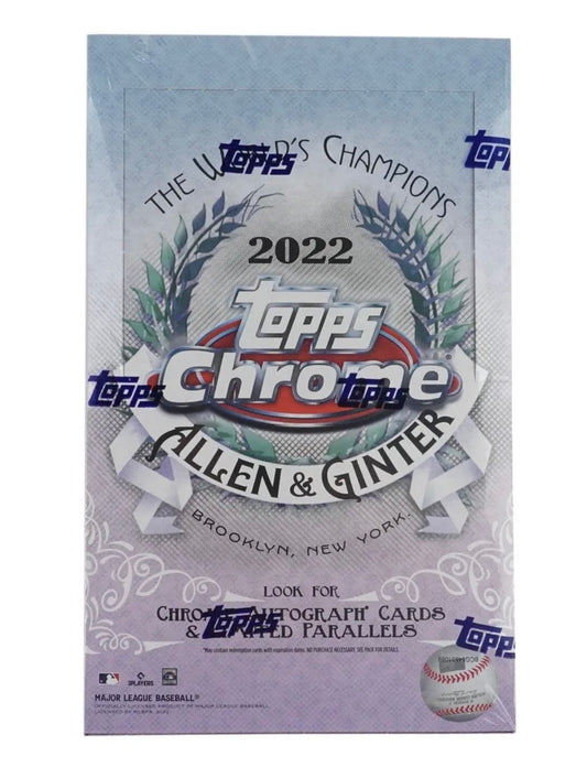 2022 Topps Chrome Allen & Ginter Baseball Hobby Box