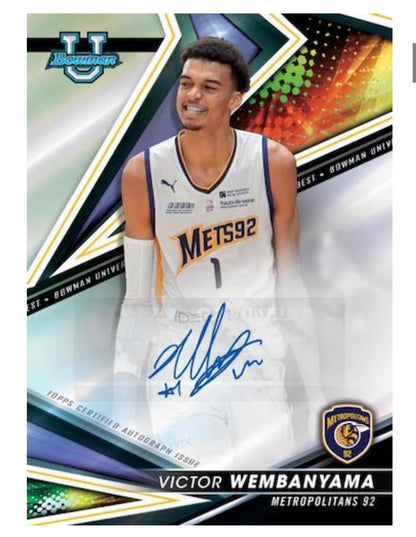 2022-23 Bowman Best University Basketball Hobby Box - Pro League Sports Collectibles Inc.