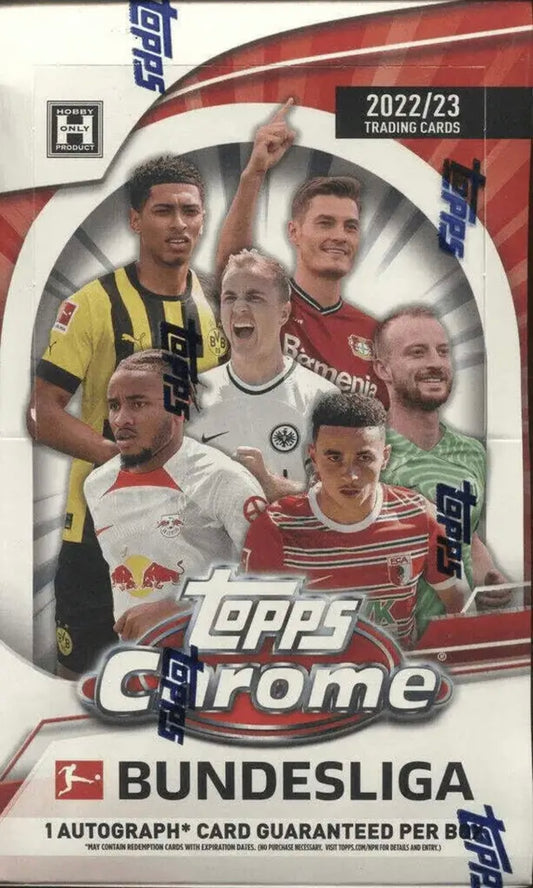2022-23 Topps Chrome Bundesliga Soccer Hobby Box - Pro League Sports Collectibles Inc.