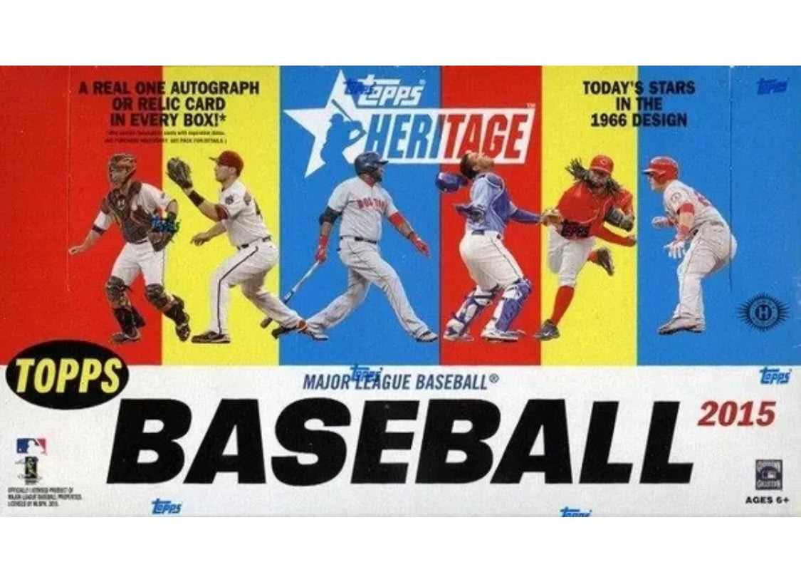 2015 Topps Heritage - Hobby Box