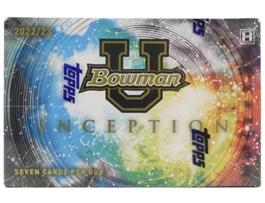 2022-23 Bowman University Inception Hobby Box