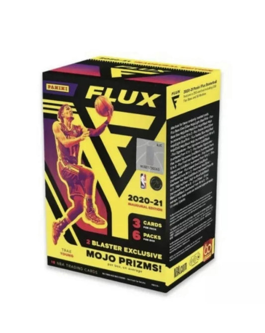 2020-21 Panini NBA Flux Basketball Blaster Box INAUGURAL EDITION - 18 Cards