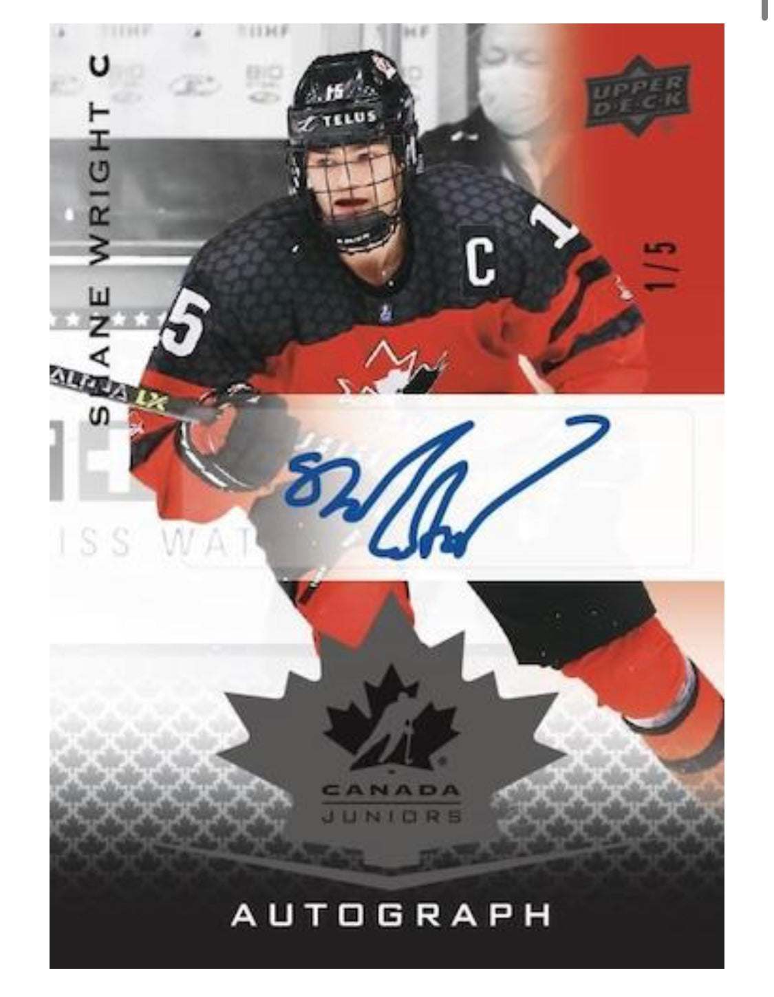 2021 UPPER DECK TEAM CANADA JUNIORS HOCKEY HOBBY BOX - Pro League Sports Collectibles Inc.