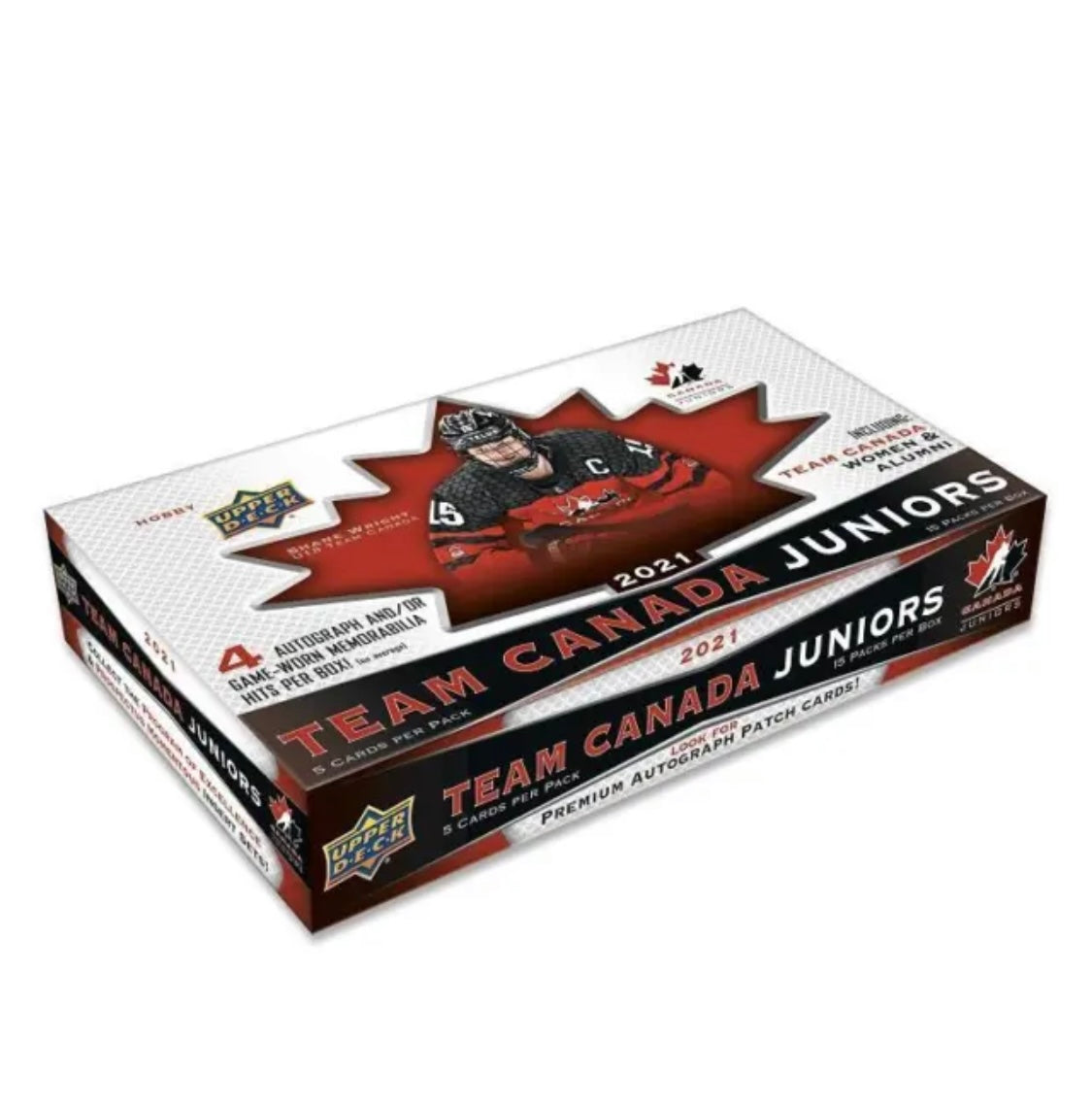 2021 UPPER DECK TEAM CANADA JUNIORS HOCKEY HOBBY BOX - Pro League Sports Collectibles Inc.