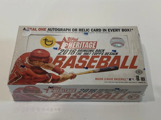 2016 Topps Heritage - Hobby Box