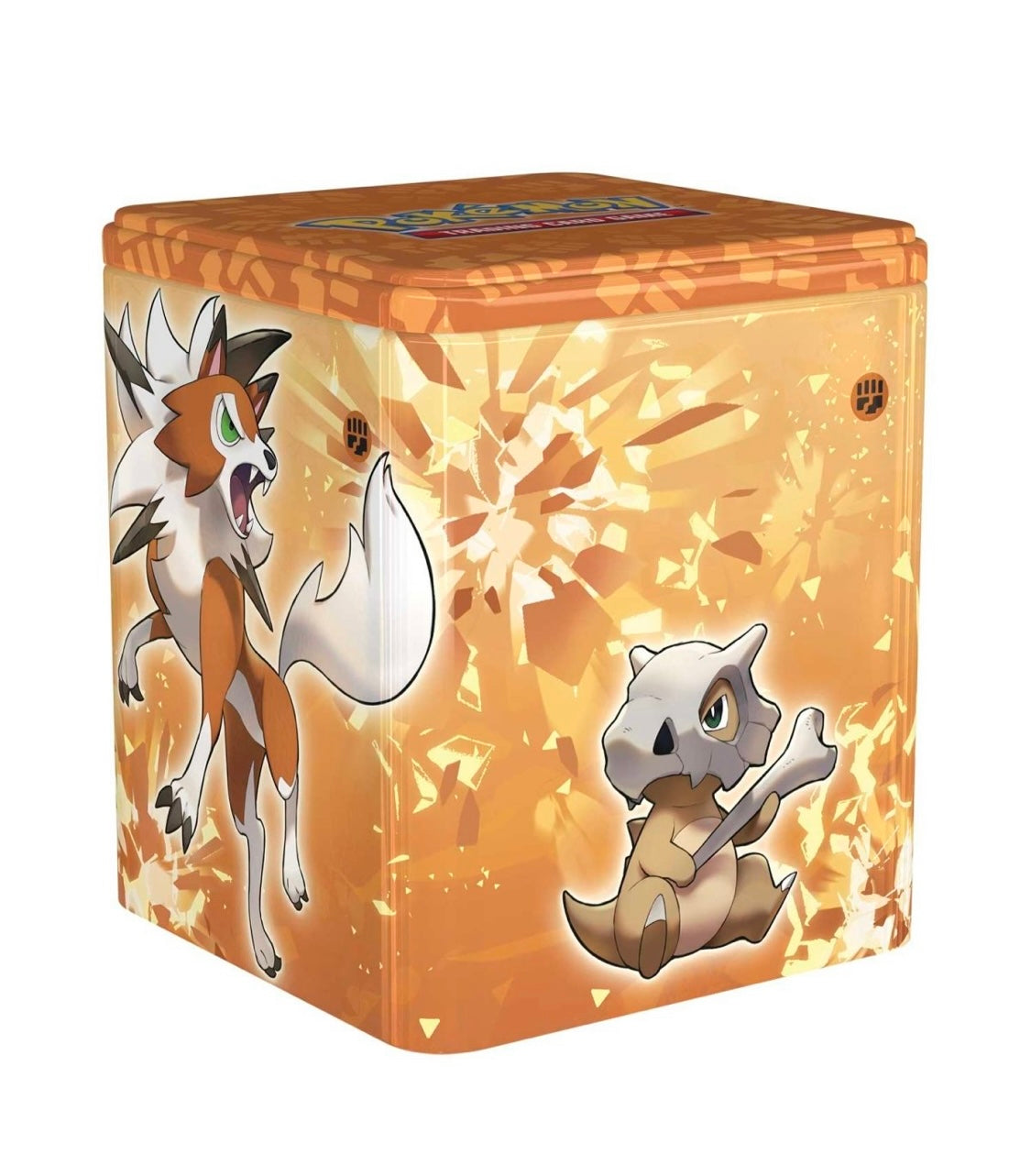 Pokémon TCG Fire, Darkness, Fighting Stacking Tins