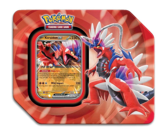 Pokémon TCG: Paldea Legends Tin (Koraidon ex)