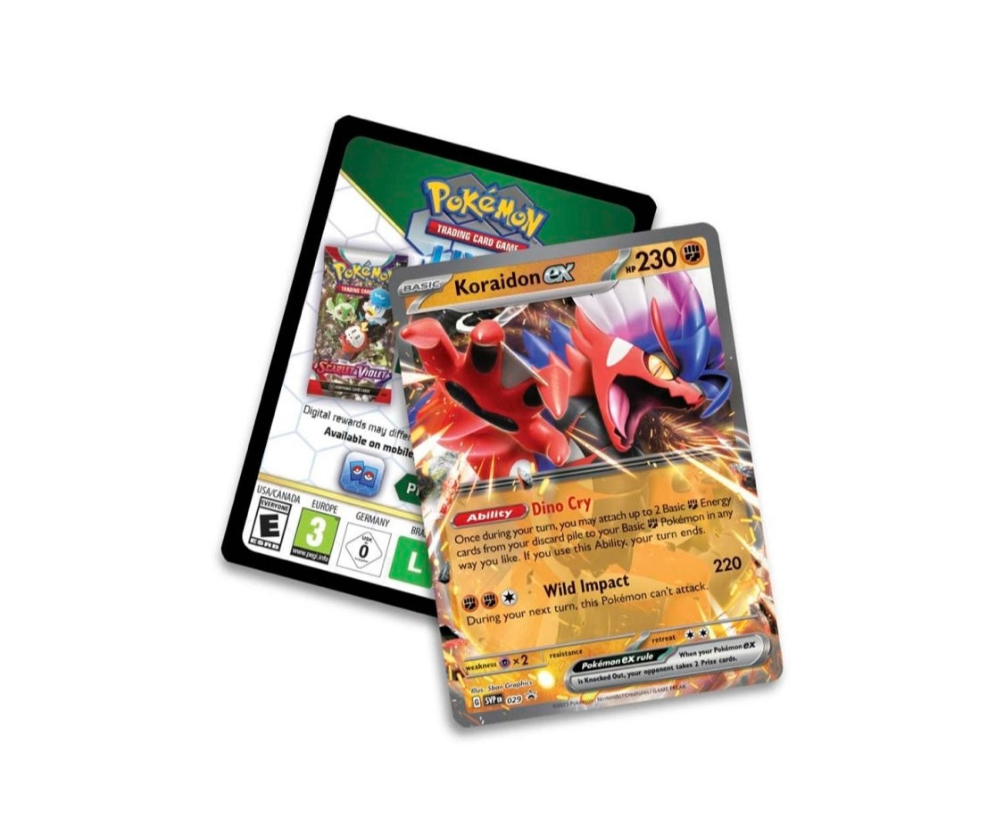 Pokémon TCG: Paldea Legends Tin (Koraidon ex)