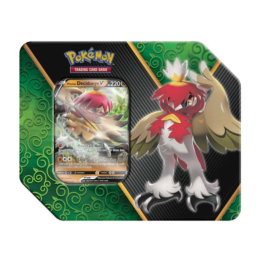 Pokémon TCG: Divergent Powers Tin (Hisuian Decidueye V)