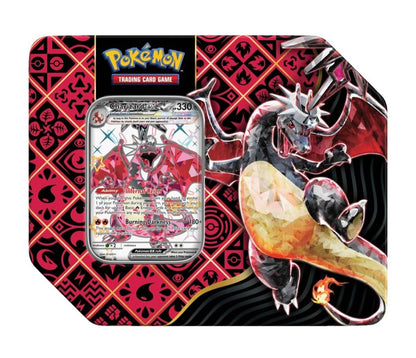 Pokémon TCG: Scarlet & Violet-Paldean Fates Tin (Shiny Charizard ex)