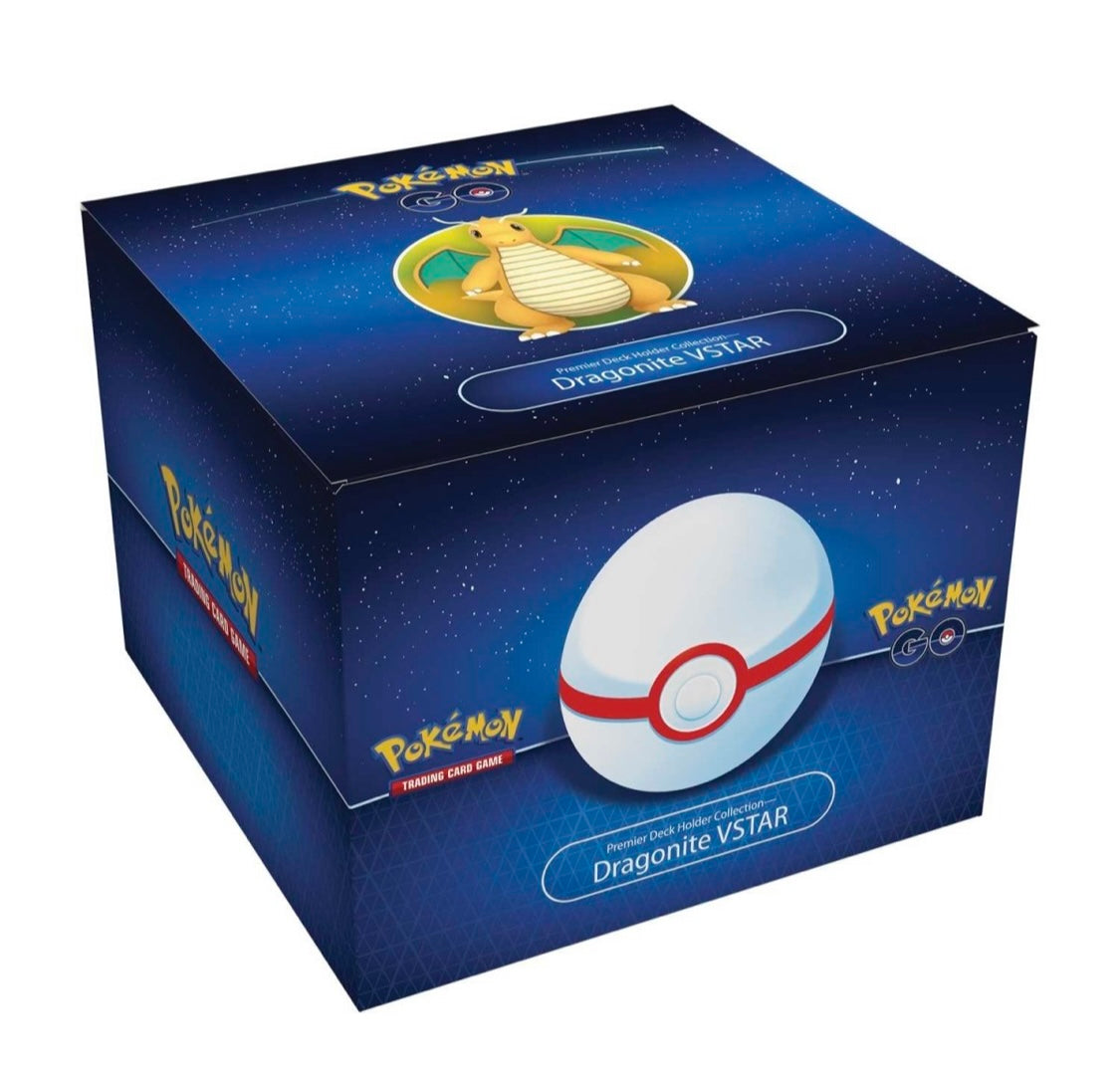 Pokémon TCG: Pokémon GO Premier Deck Holder Collection (Dragonite VSTAR) - Pro League Sports Collectibles Inc.