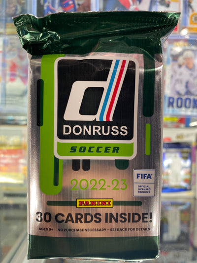 2022-23 Donruss Soccer Fifa Cards - 30 Card Jumbo Pack