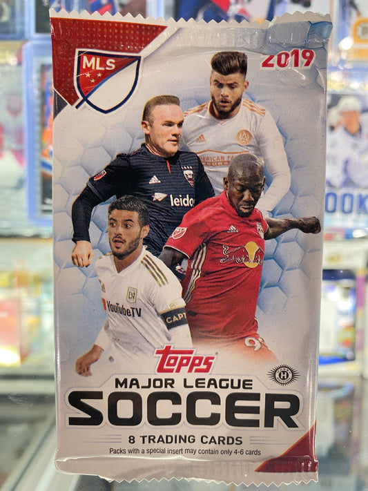 2019 Topps MLS Soccer - 8 Card Pack from Hobby Box