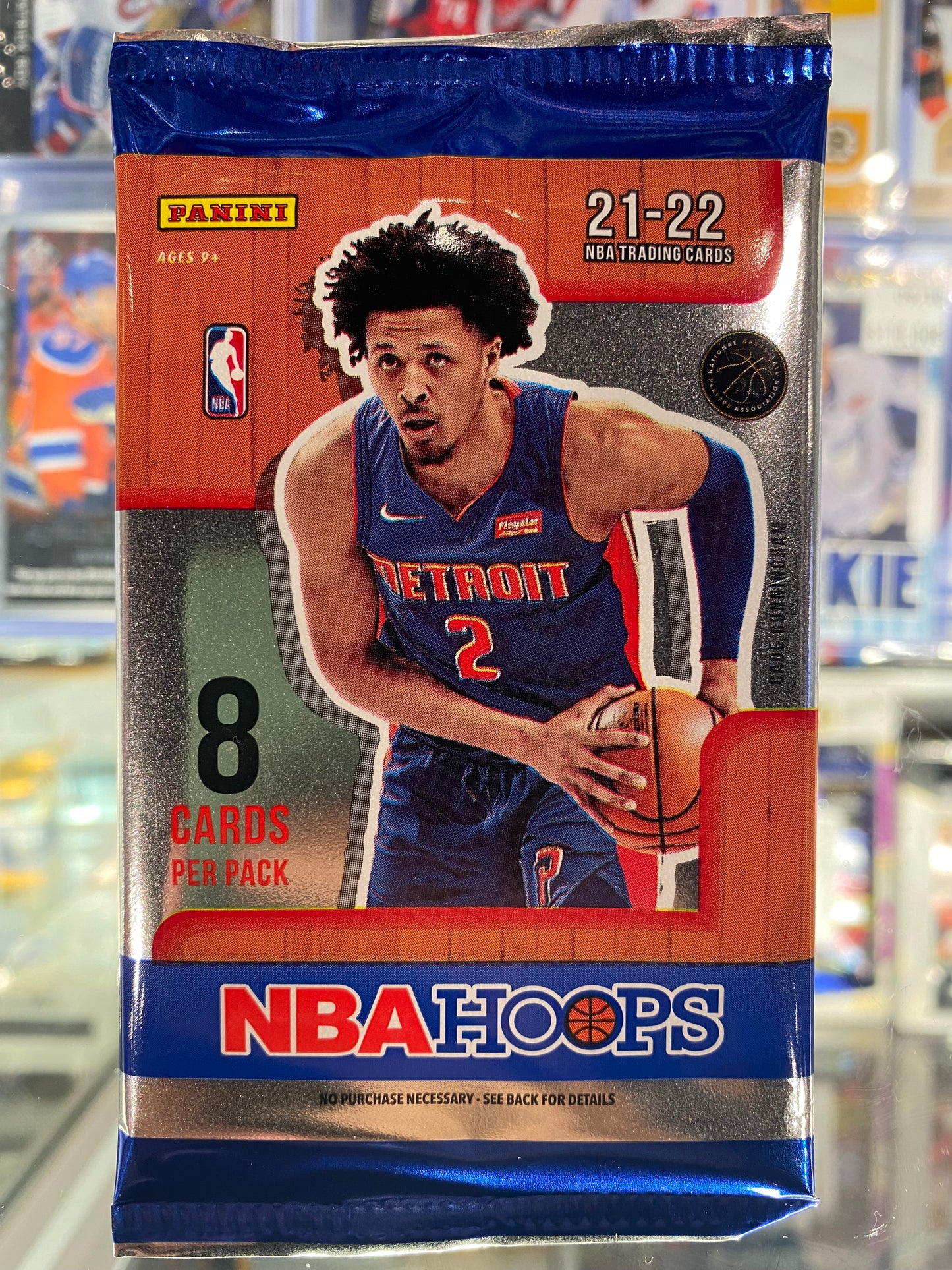 2021-22 Panini NBA Hoops Basketball Hobby Pack - 8 Cards - Pro League Sports Collectibles Inc.