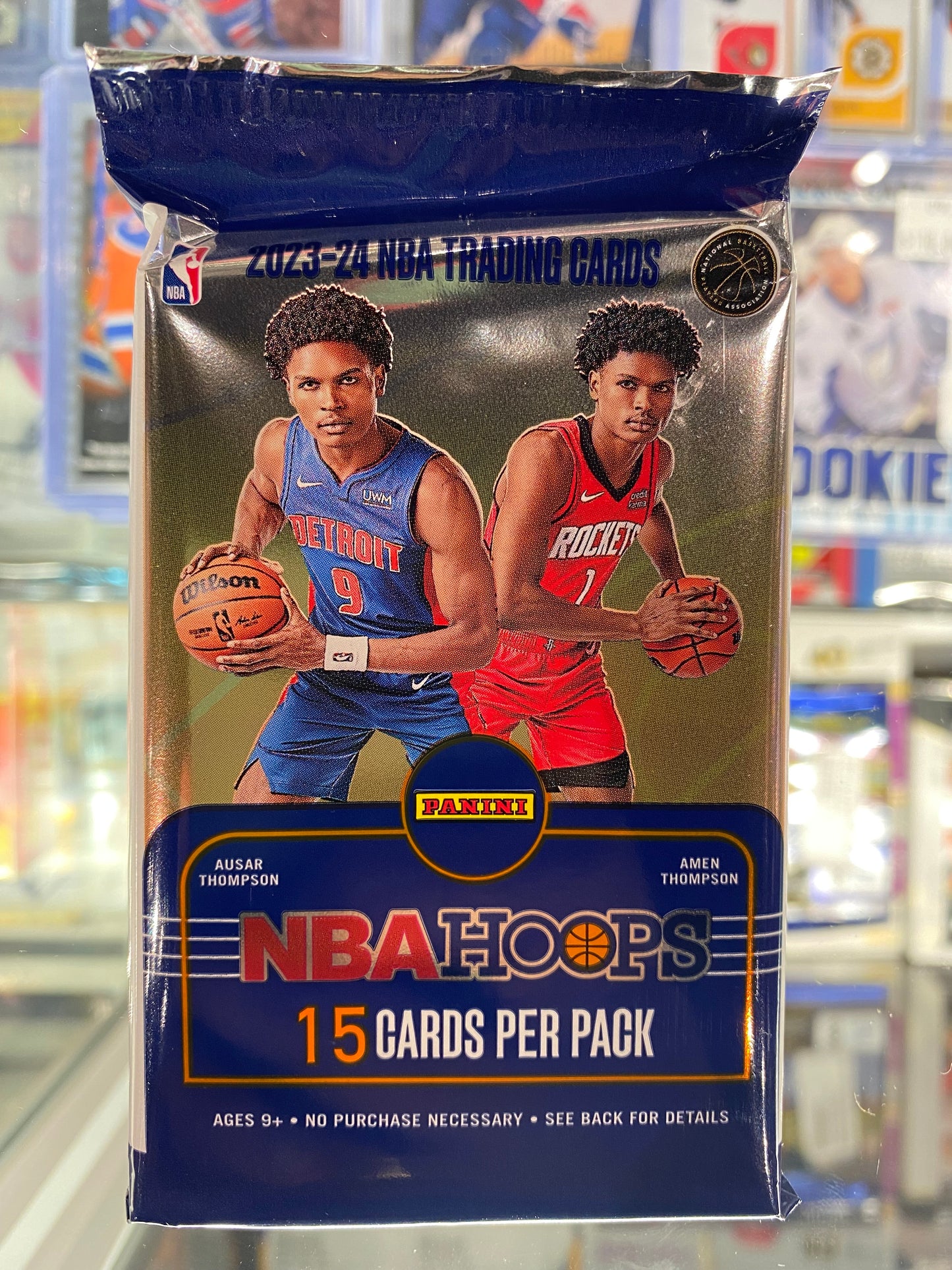 2023-24 Panini NBA Hoops Basketball Hobby Fat Pack - 15 Cards