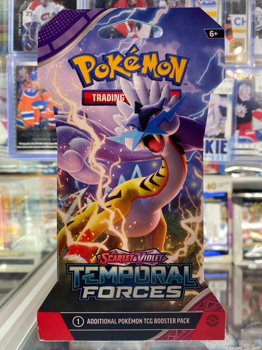 Pokémon TCG: Scarlet & Violet Temporal Forces Sleeved Booster Pack (10 Cards)