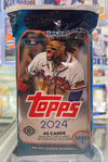 2024 Topps Baseball hobby- 1 sealed 40 card jumbo pack from Hobby Box
