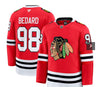 Chicago Blackhawks Connor Bedard #98 Fanatics Home Premium Player Jersey - Red