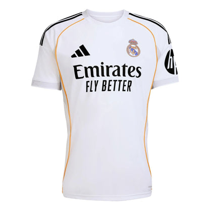 Real Madrid FC Adidas 2025-26 Replica White Home Jersey