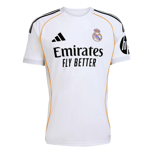 Real Madrid FC Adidas 2025-26 Replica White Home Jersey