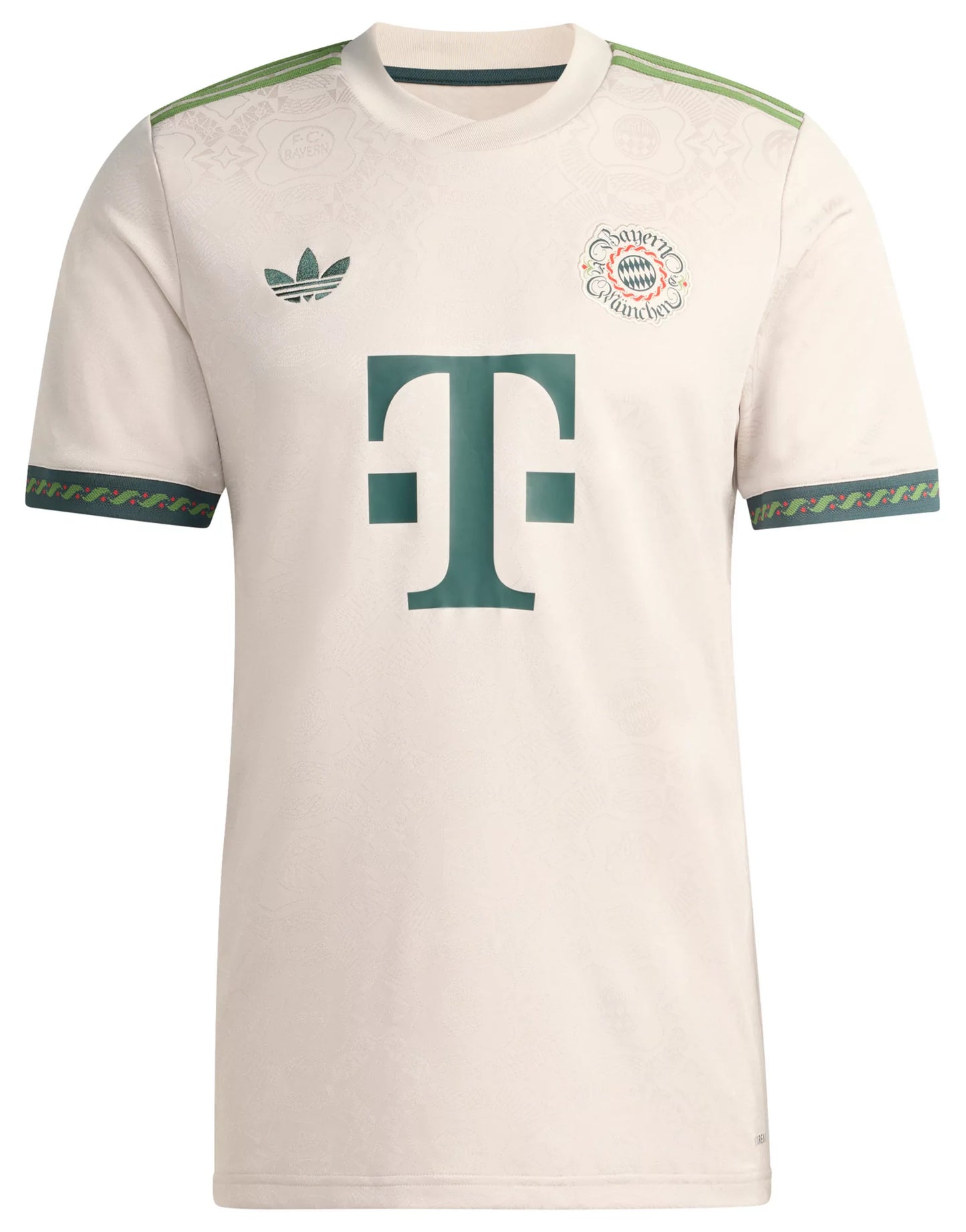 Bayern Munich Weisen Adidas 2025/26 Alternate Replica Jersey - Green
