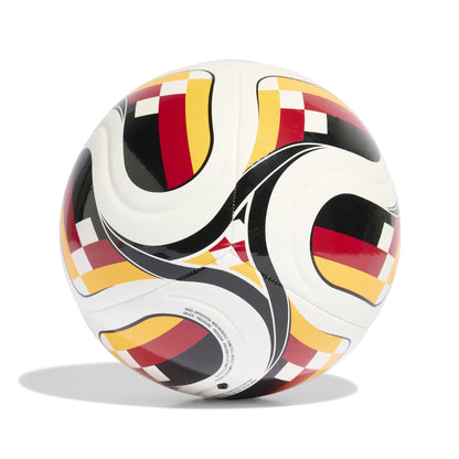 Germany DFB Adidas Trionda Home Club Ball – (White / Team Power Red 2 / Collegiate Gold / Black) - Size 5