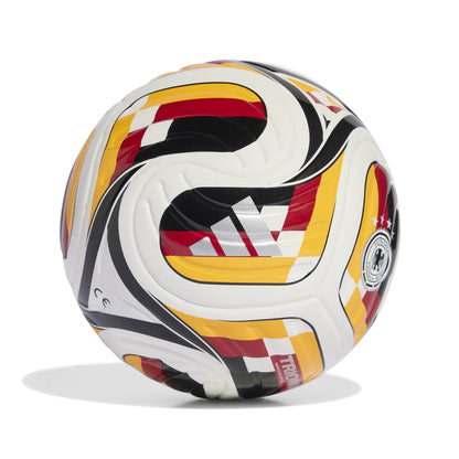 Germany DFB Adidas Trionda Home Mini Club Ball – (White / Team Power Red 2 / Collegiate Gold / Black) - Size 1