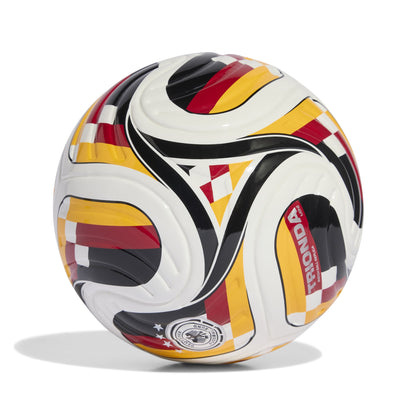 Germany DFB Adidas Trionda Home Mini Club Ball – (White / Team Power Red 2 / Collegiate Gold / Black) - Size 1