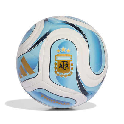 Argentina AFA Adidas Trionda Home Ball (White / Ice Blue / Light Blue) -SIZE 5