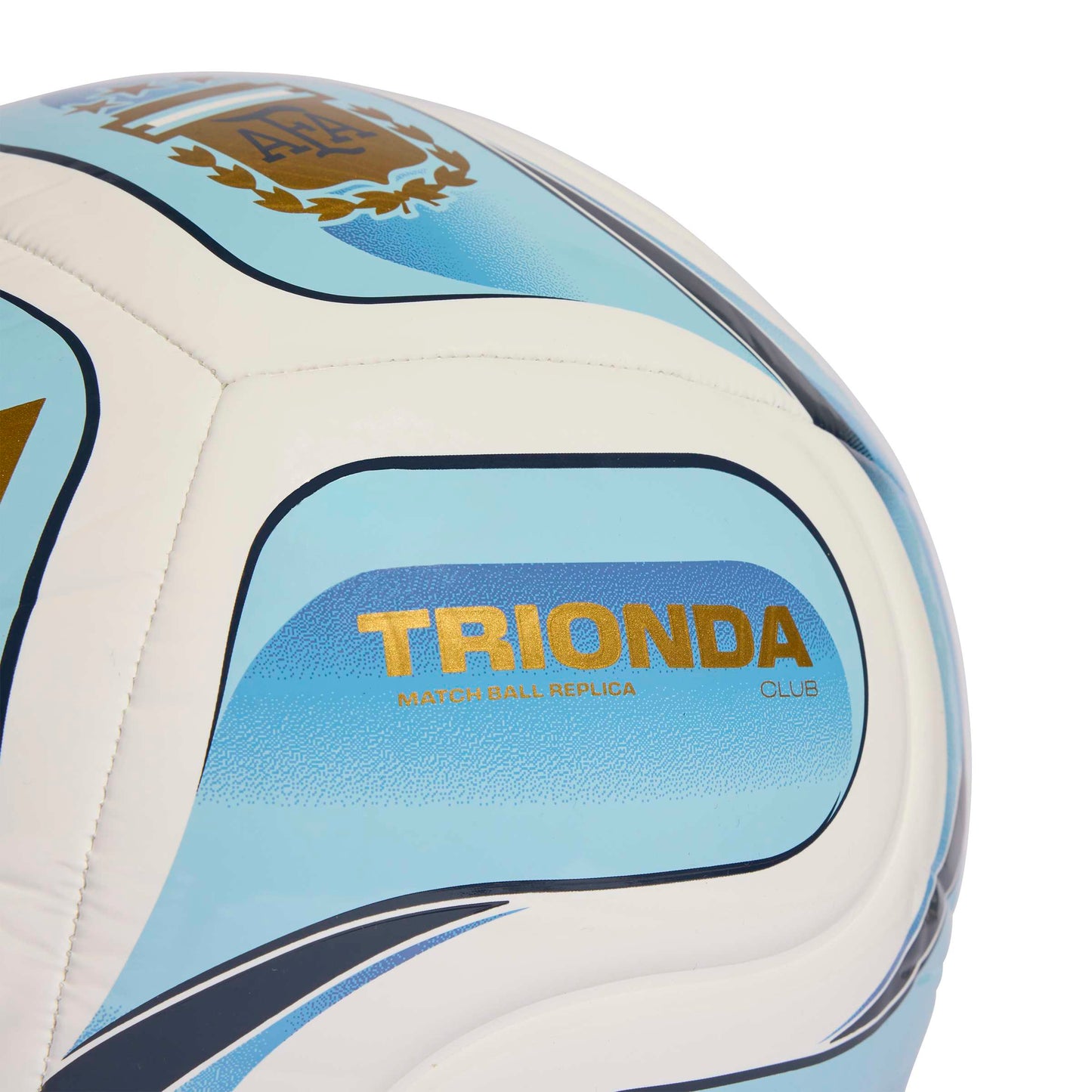 Argentina AFA Adidas Trionda Home Ball (White / Ice Blue / Light Blue) -SIZE 5