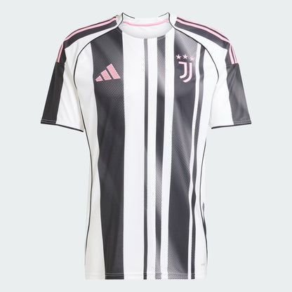 Juventus FC Adidas 2025/26 Stadium Home Replica Jersey - White/Black