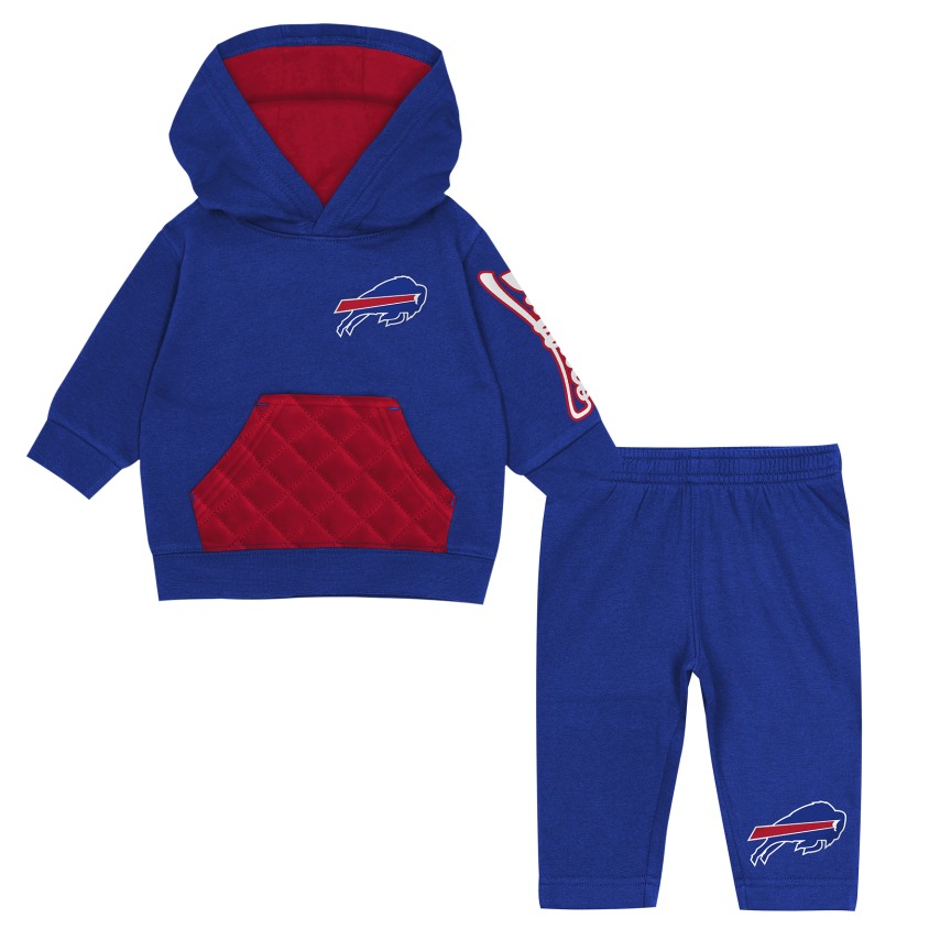 Toddler Buffalo Bills Outerstuff Drive Stopper Hoodie & Pants Fleece Set - Royal