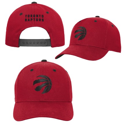 Youth Toronto Raptors NBA Redout Pre-curved brim Adjustable Cap