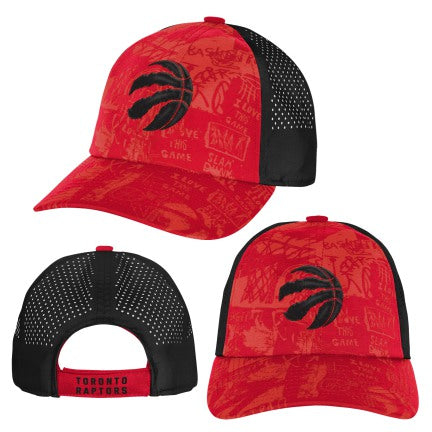 Youth Toronto Raptors Street Hoop Curve Cap