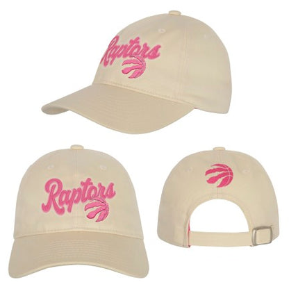 Girls Toronto Raptors NFL Unstruct Pink Adjustable Cap