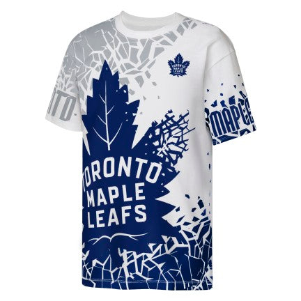 Youth Toronto Maple Leafs Outerstuff Flying Faded Leaf T-Shirt