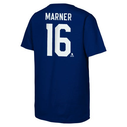 Youth NHL Toronto Maple Leafs Mitchell Marner #16 Name & Number T-Shirt 'A'