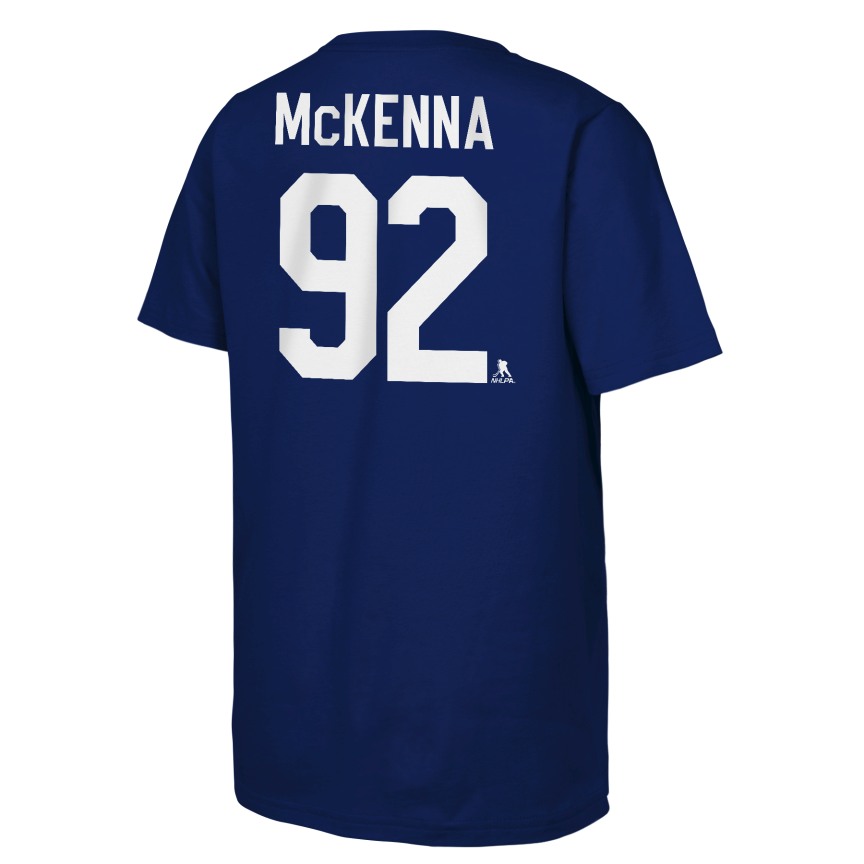 Youth Toronto Maple Leafs Gavin McKenna #92 Name and Number T-Shirt