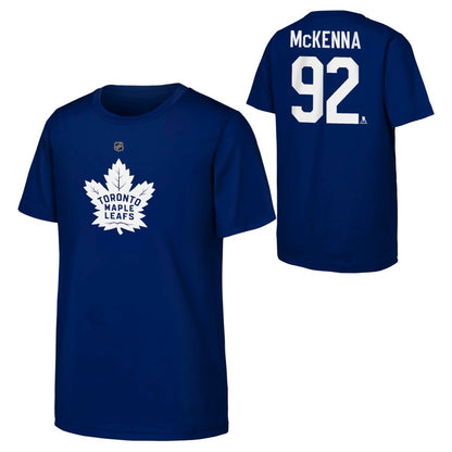 Youth Toronto Maple Leafs Gavin McKenna #92 Name and Number T-Shirt