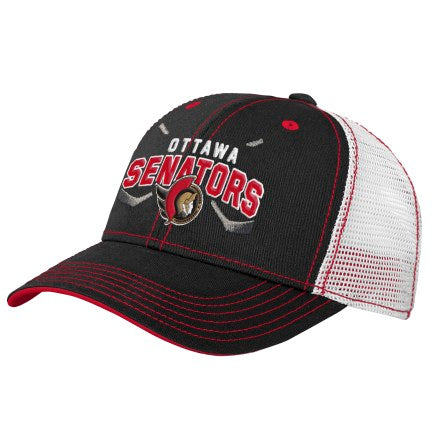 Kids Ottawa Senators Trucker Adjustable Hat