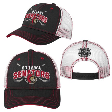 Kids Ottawa Senators Trucker Adjustable Hat
