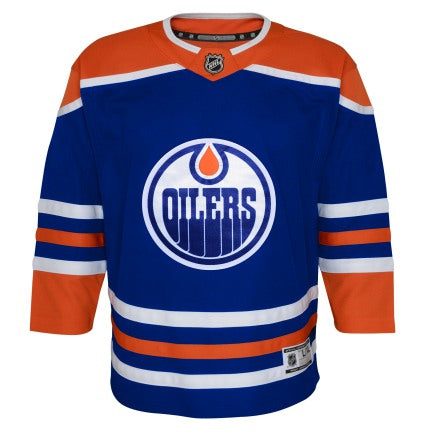 Youth NHL Edmonton Oilers Blank Outerstuff Home Replica Jersey