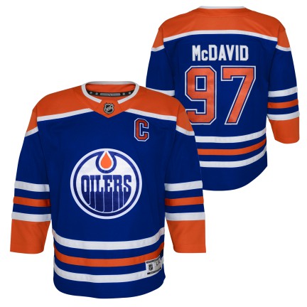 Child 4-7 NHL Edmonton Oilers Connor McDavid #97 Outerstuff Home Replica Jersey 'C'